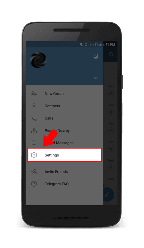 Telegram Settings