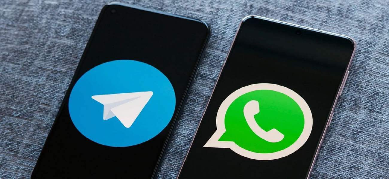 telegram or whatsapp