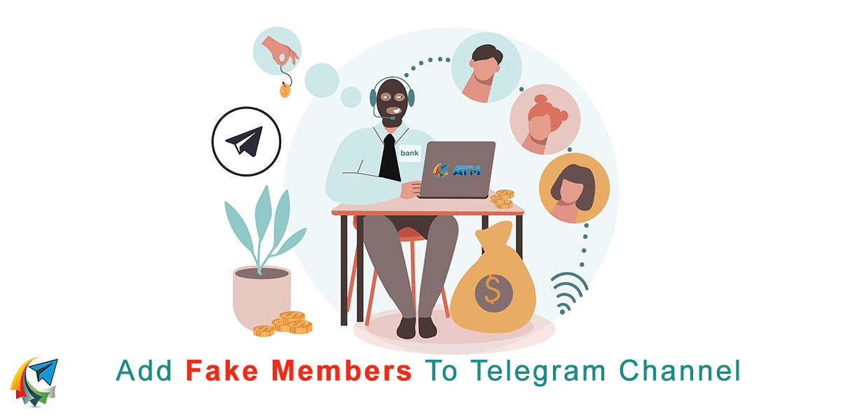 Add fake members to Telegram channel